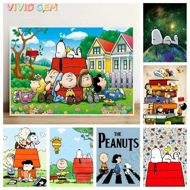 Embroidery Uae - VIVID GEM 2026 New Cute Snoopy