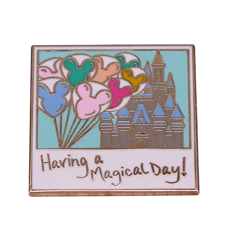 Embroidery Bali - Magical Day Balloons Castle Souvenir Photo