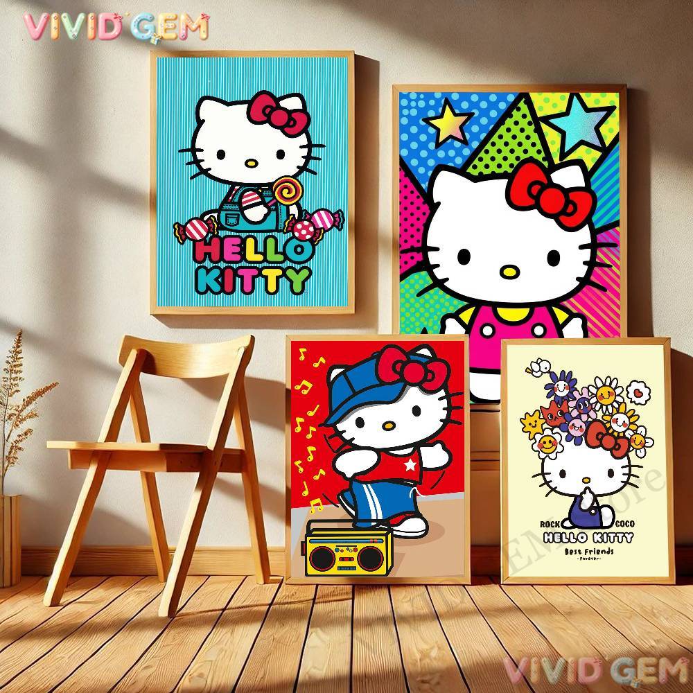 Embroidery Handicraft - VIVID GEM 5D diamond painting Sanrio