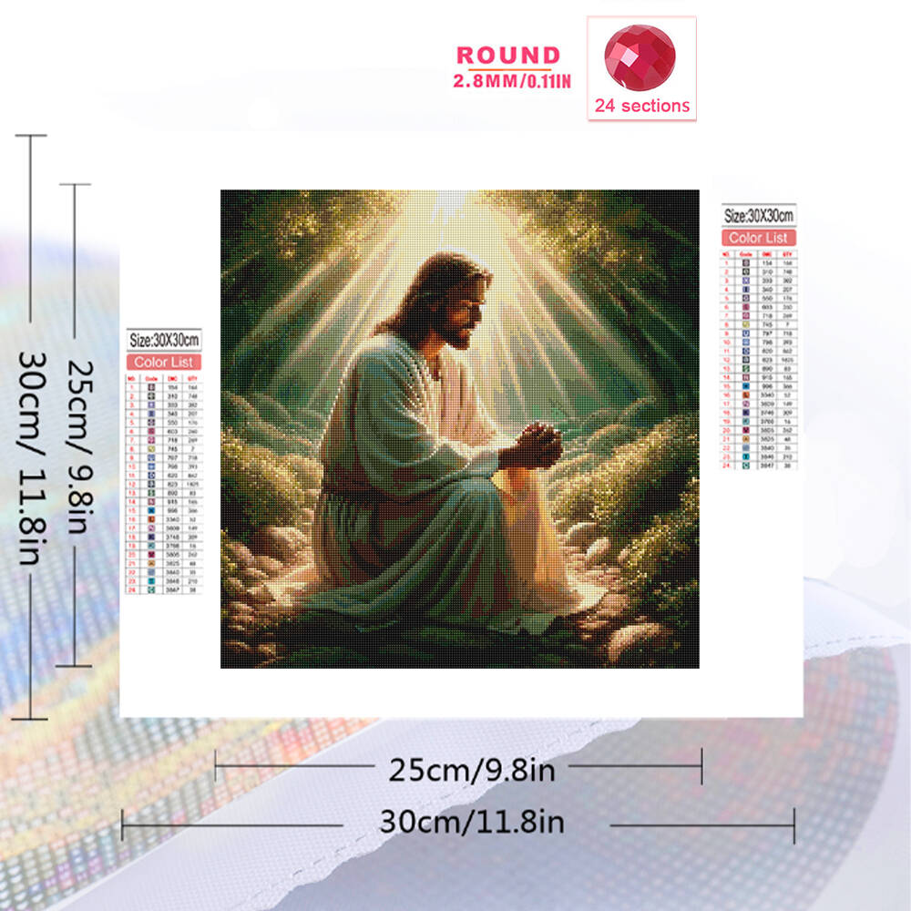 Momoart Religion Diamond Paint - огляд і ціна Embroidery Jesus