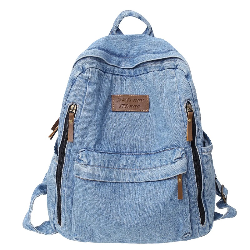 Denim Fashion Backpacks for Sc - огляд і ціна Embroidery Jeans