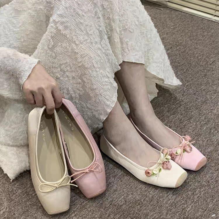 Women Flats Bow Marie Janes Sh - огляд і ціна Embroidery Designer