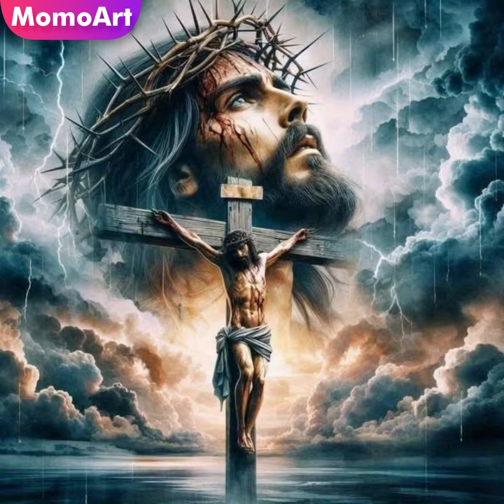 Momoart Diamond Painting Man P - огляд і ціна Embroidery Jesus