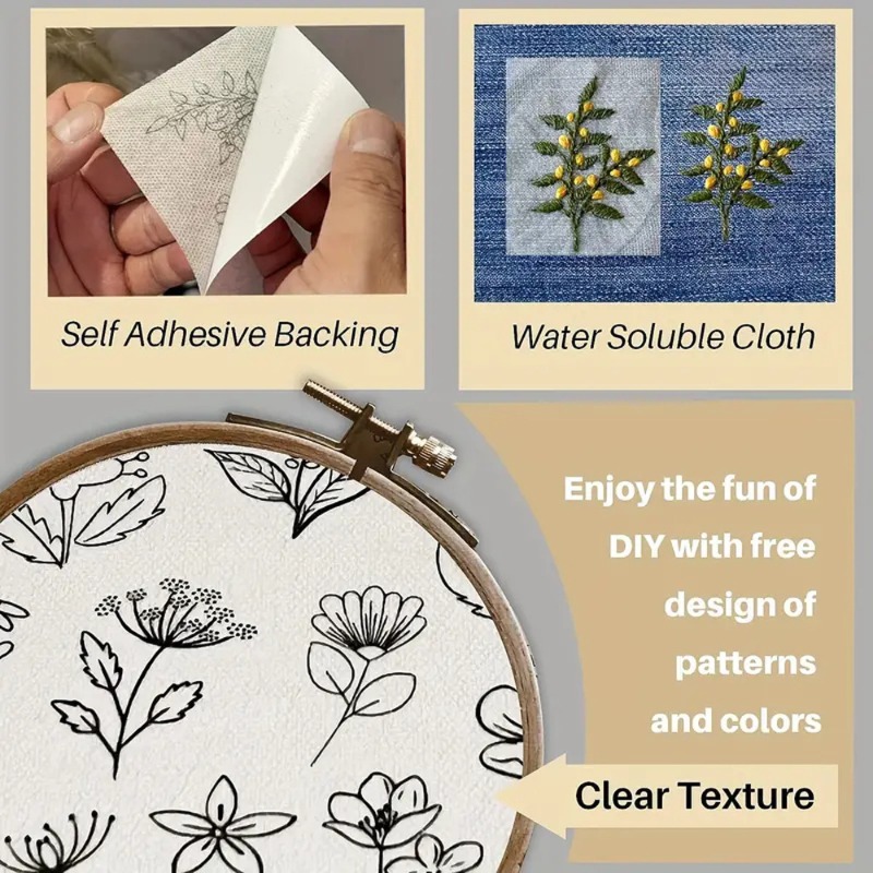 10Pcs Handicrafts Eco-Friendly - огляд і ціна Embroidery Workshop