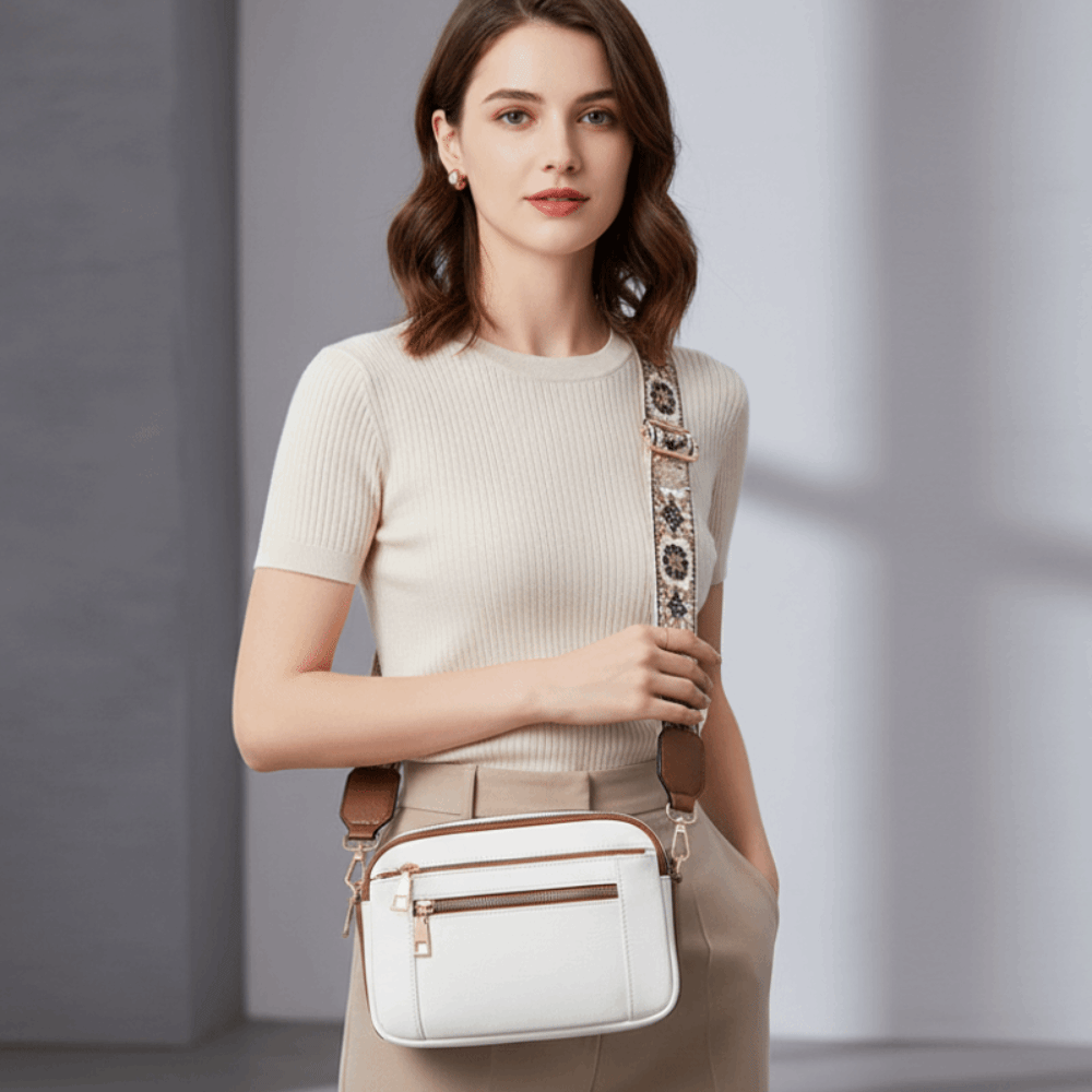 Vegan PU Leather Color Block H - огляд і ціна Embroidery On Leather