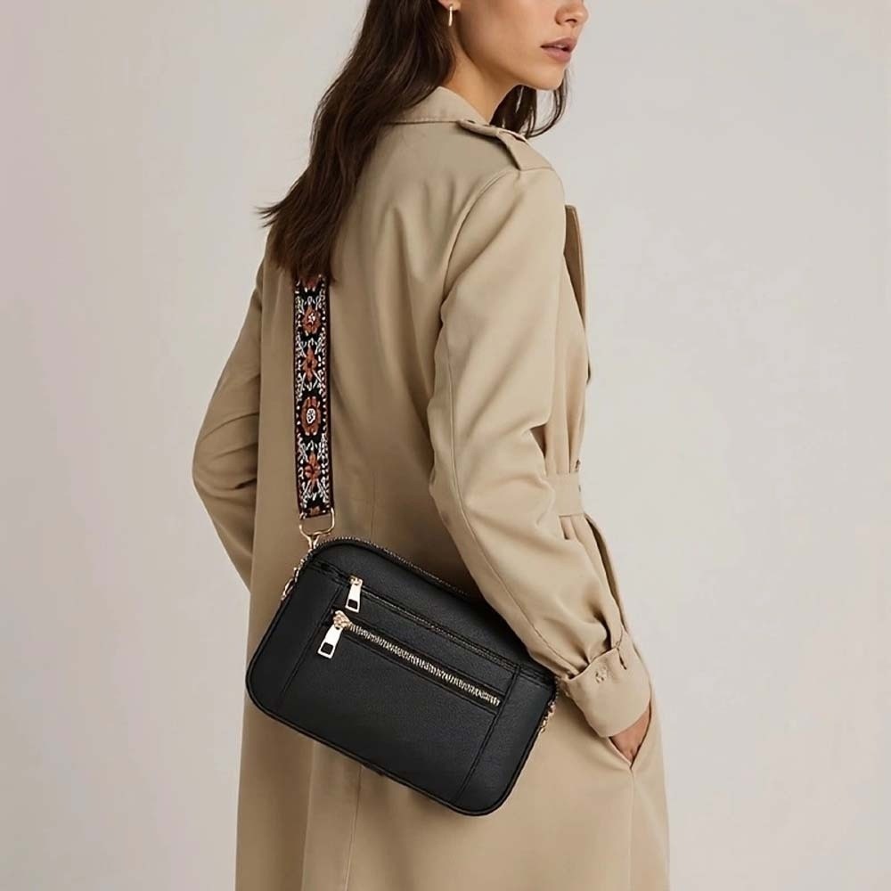 Vegan PU Leather Color Block H - огляд і ціна Embroidery On Leather