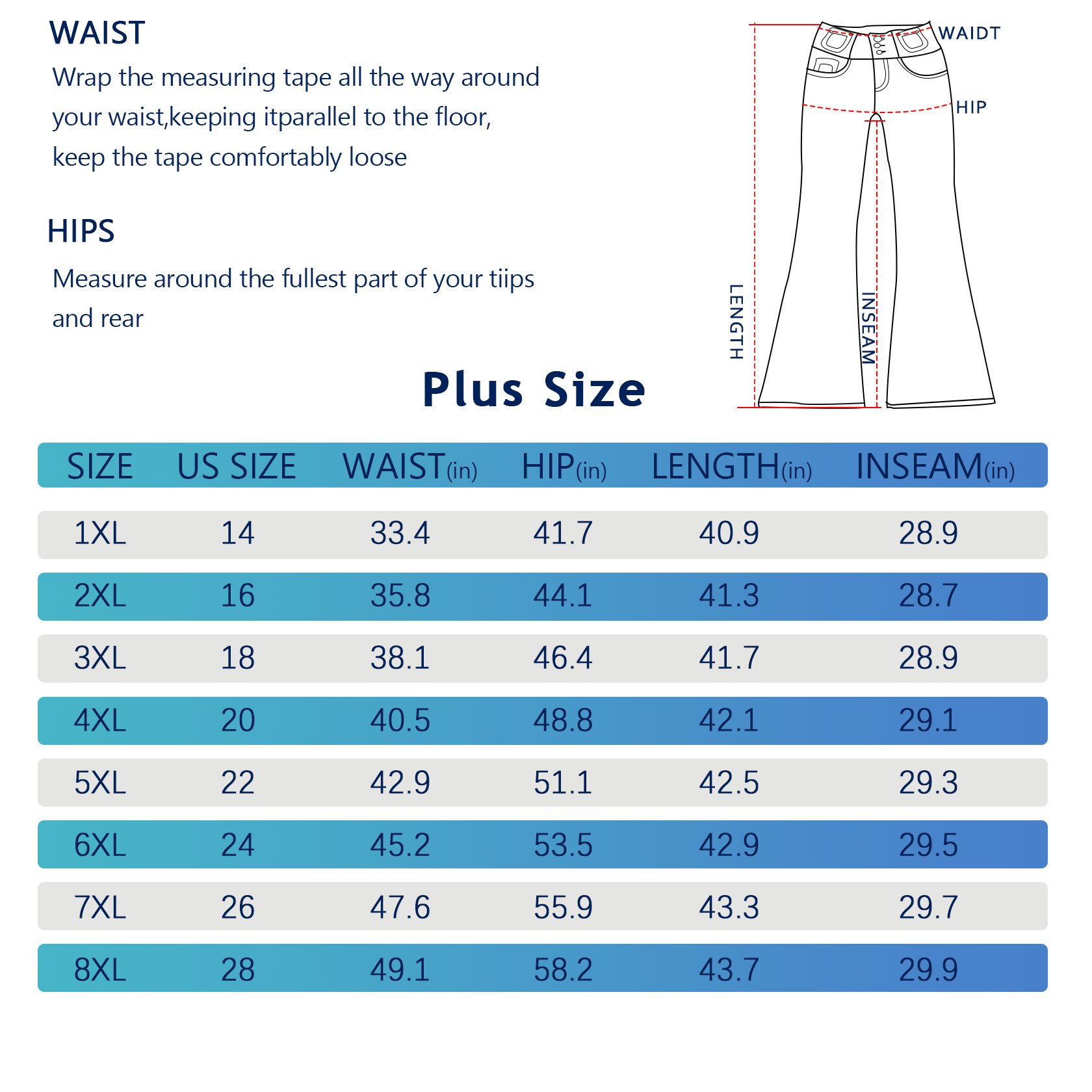 Women's plus-size high-waisted - огляд і ціна Embroidery Jeans