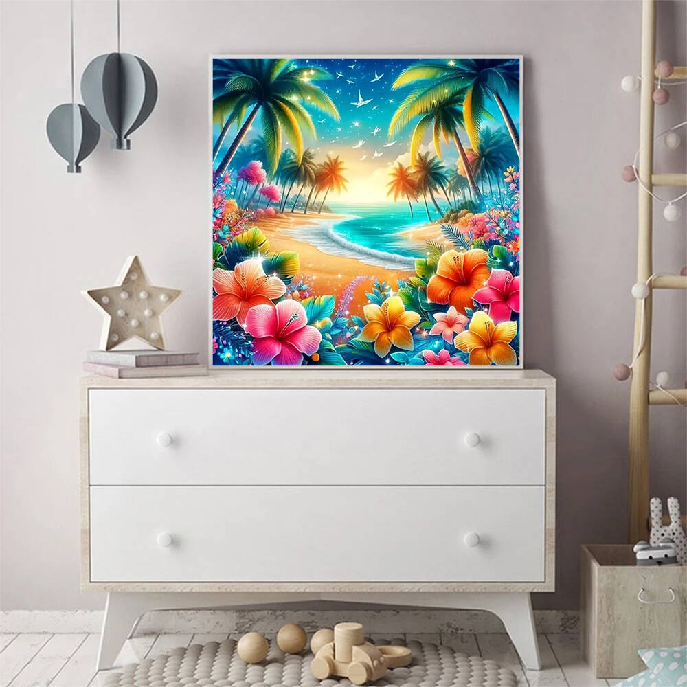 Diamond Painting seaside lands - огляд і ціна Embroidery Uae