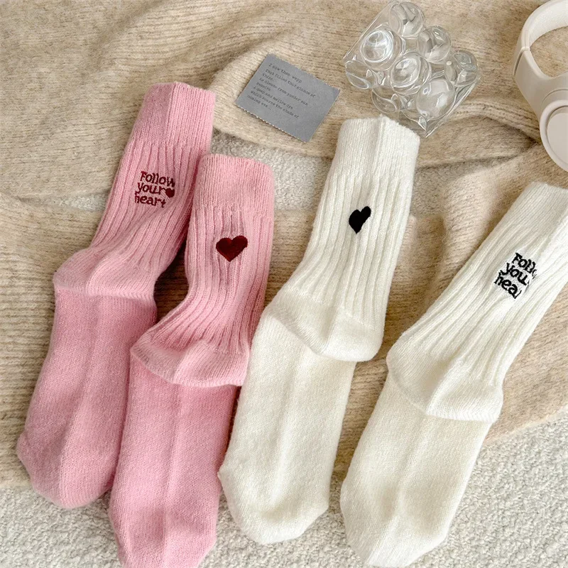 Harajuku Kawaii Middle Tube So - огляд і ціна Embroidery On Socks
