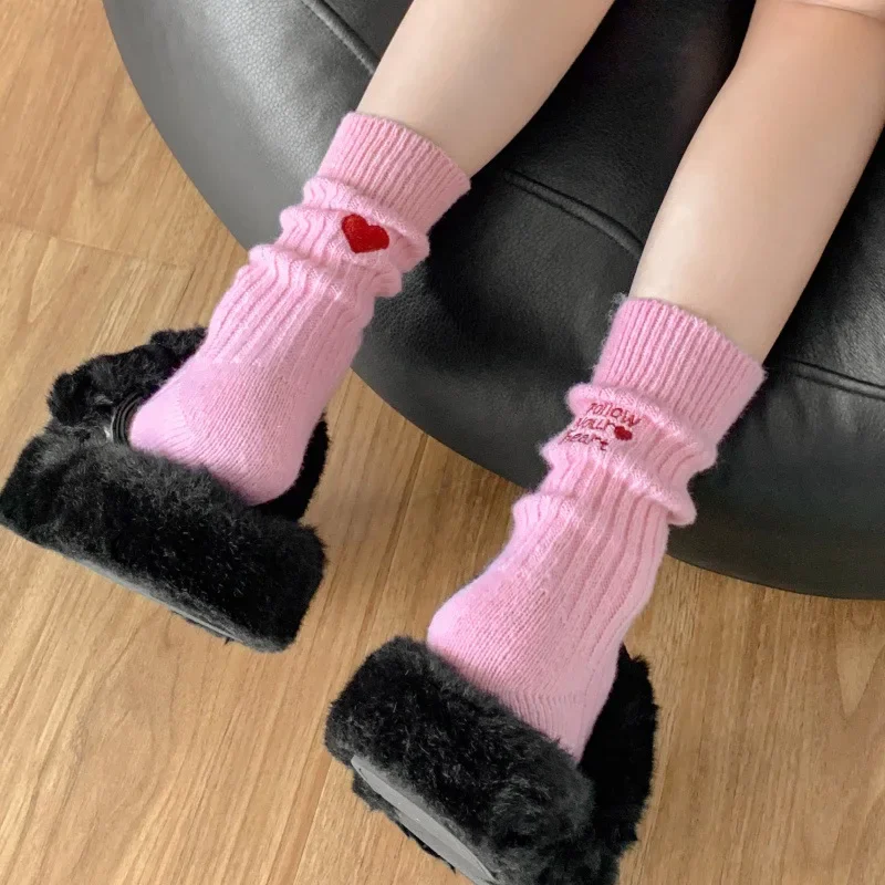 Harajuku Kawaii Middle Tube So - огляд і ціна Embroidery On Socks