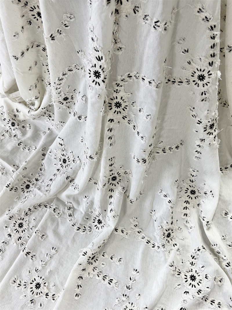3D embroidered cotton-linen fa - огляд і ціна Embroidery Design 3D