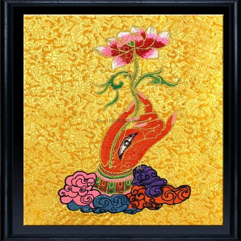 42CM Double Embroidery Satin F - огляд і ціна Embroidery Cloth