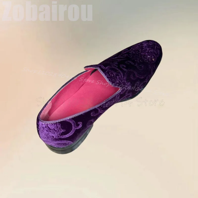 Purple Embroidery Design Suede - огляд і ціна Embroidery On Leather