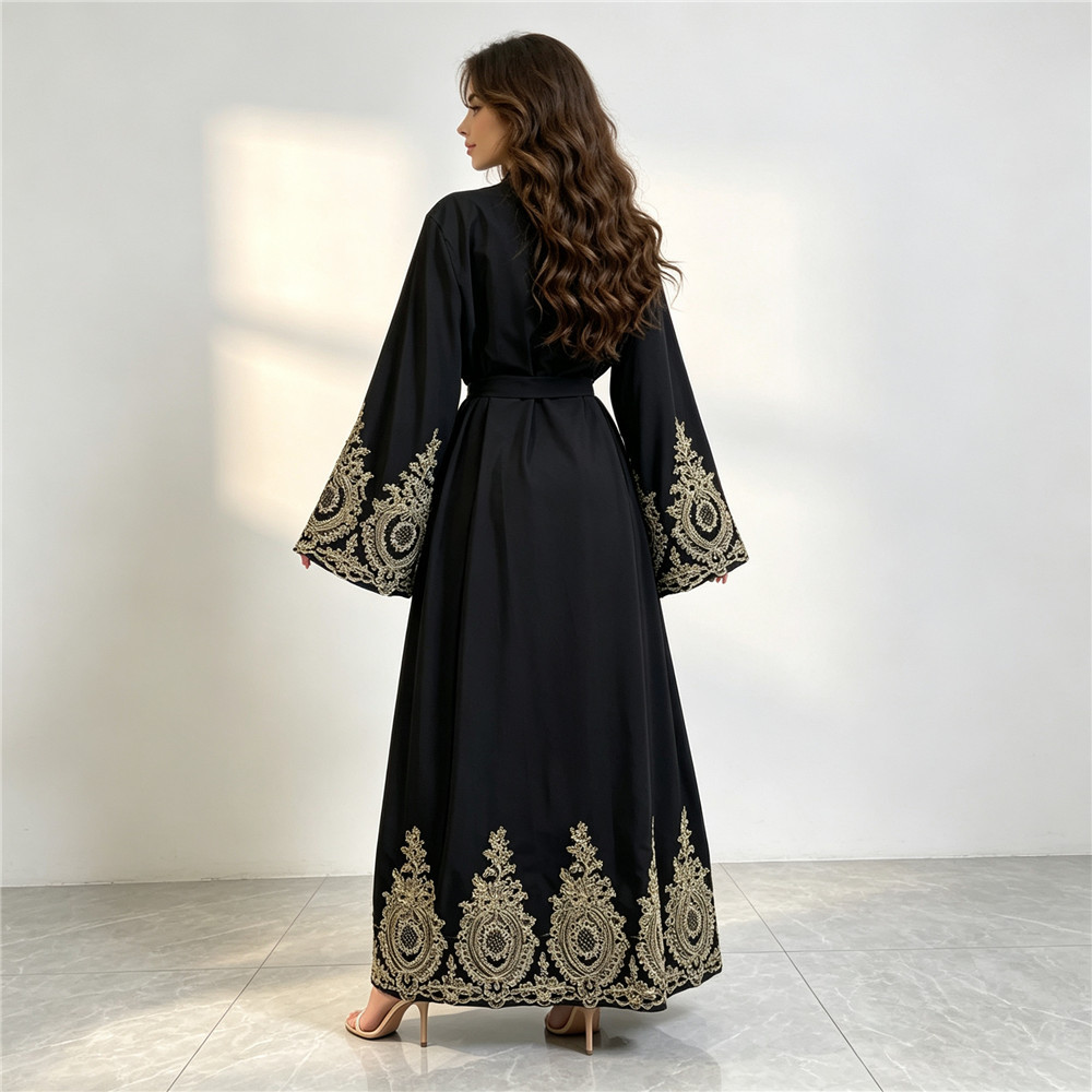 New Abaya Dubai Luxury Kimono  - огляд і ціна Embroidery Kebaya