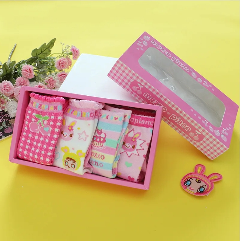 Japanese Cartoon Cute Sweet Lo - огляд і ціна Embroidery On Socks