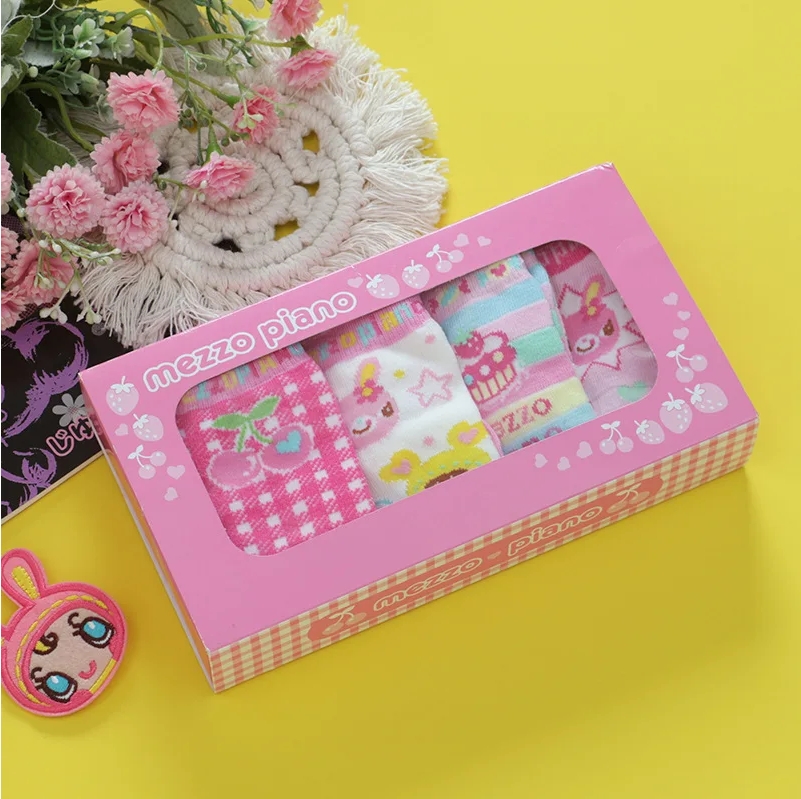 Japanese Cartoon Cute Sweet Lo - огляд і ціна Embroidery On Socks
