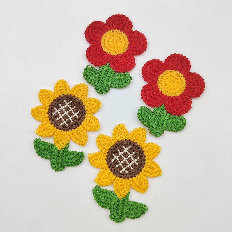 10Pcs Sunflower Embroidery Pat - огляд і ціна Embroidery On Socks