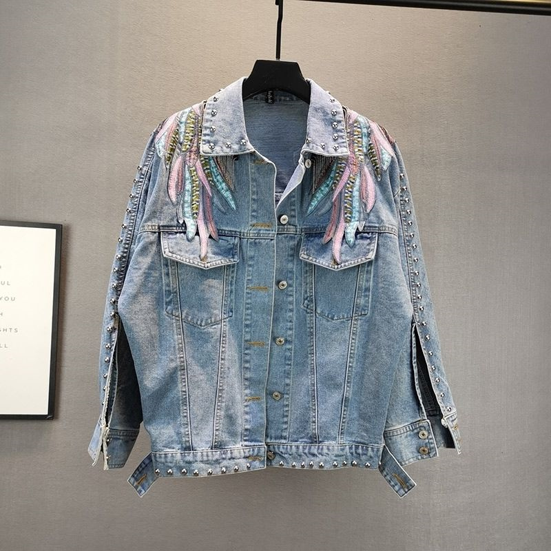 2026 New AutumnFashion Rivet W - огляд і ціна Embroidery Jeans
