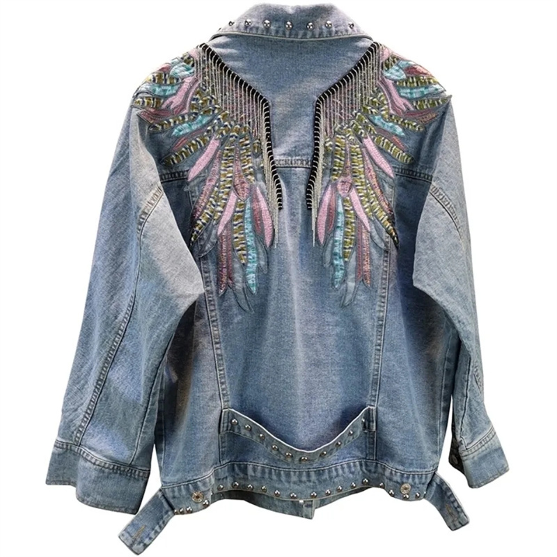 2026 New AutumnFashion Rivet W - огляд і ціна Embroidery Jeans