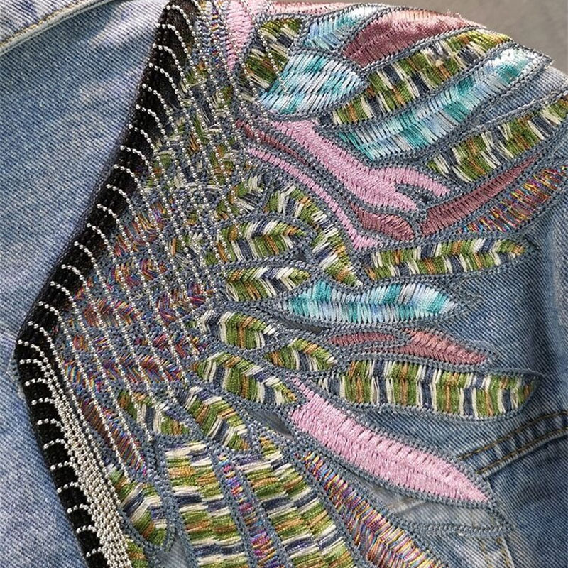 2026 New AutumnFashion Rivet W - огляд і ціна Embroidery Jeans