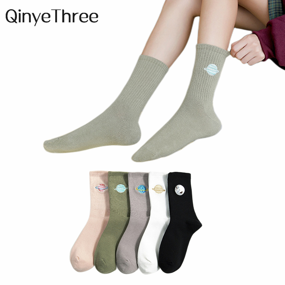 Women All Seasons New Fashion  - огляд і ціна Embroidery On Socks