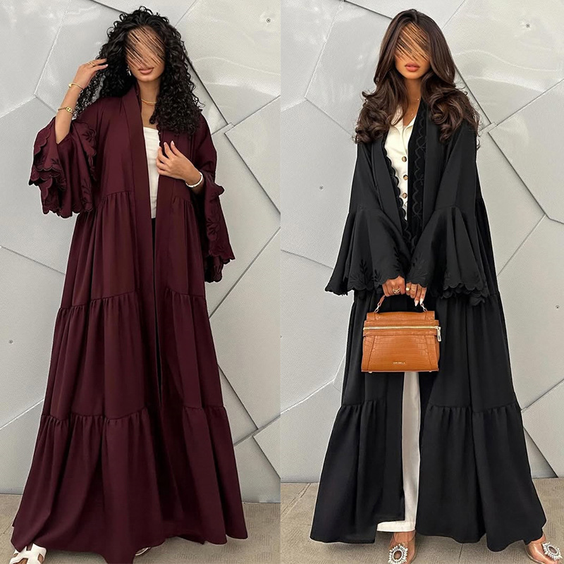 Muslim Hijab Dress Women Flare - огляд і ціна Embroidery Kebaya