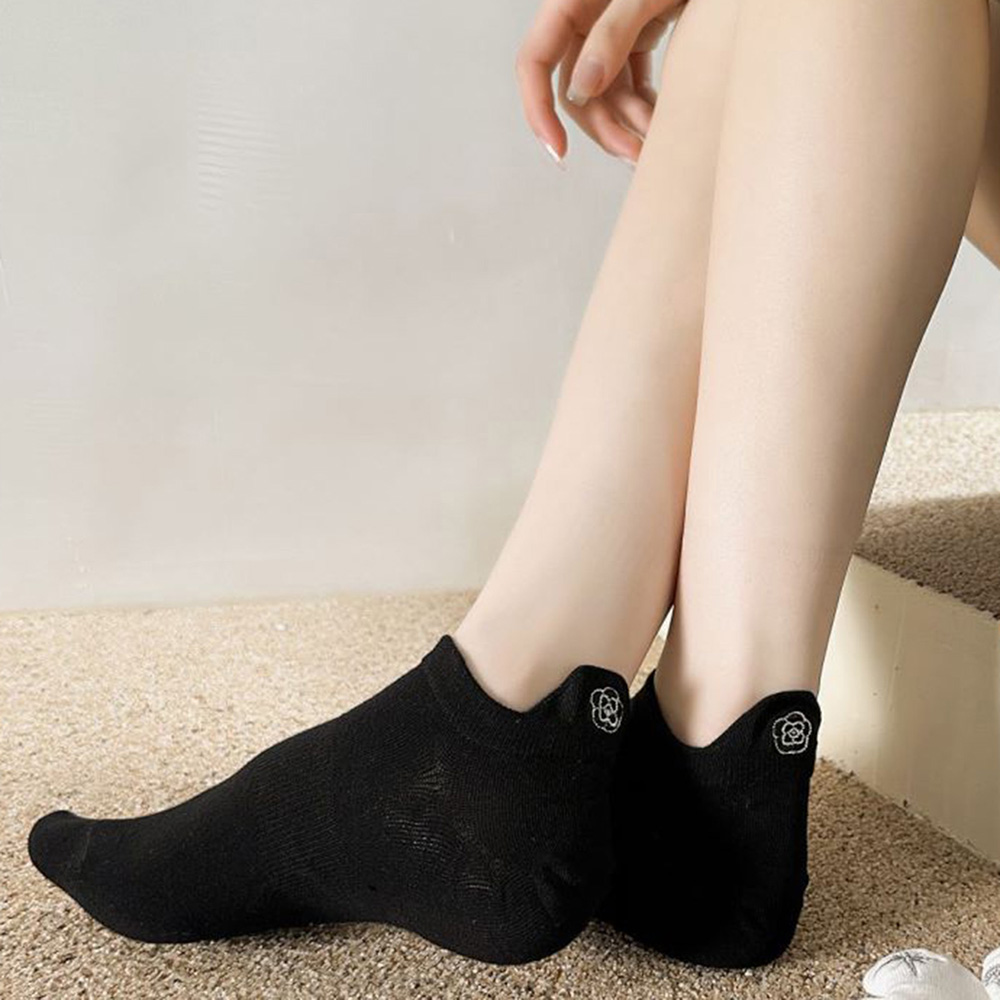 3 Pair Kawaii Flower Animal Em - огляд і ціна Embroidery On Socks