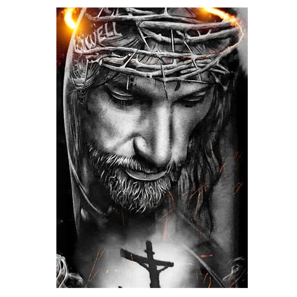 Jesus 5D DIY Diamond Painting  - огляд і ціна Embroidery Jesus
