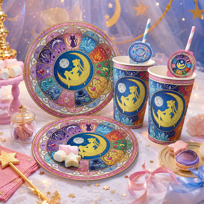 Sailor Moon Tableware Set Birt - огляд і ціна Embroidery Bali