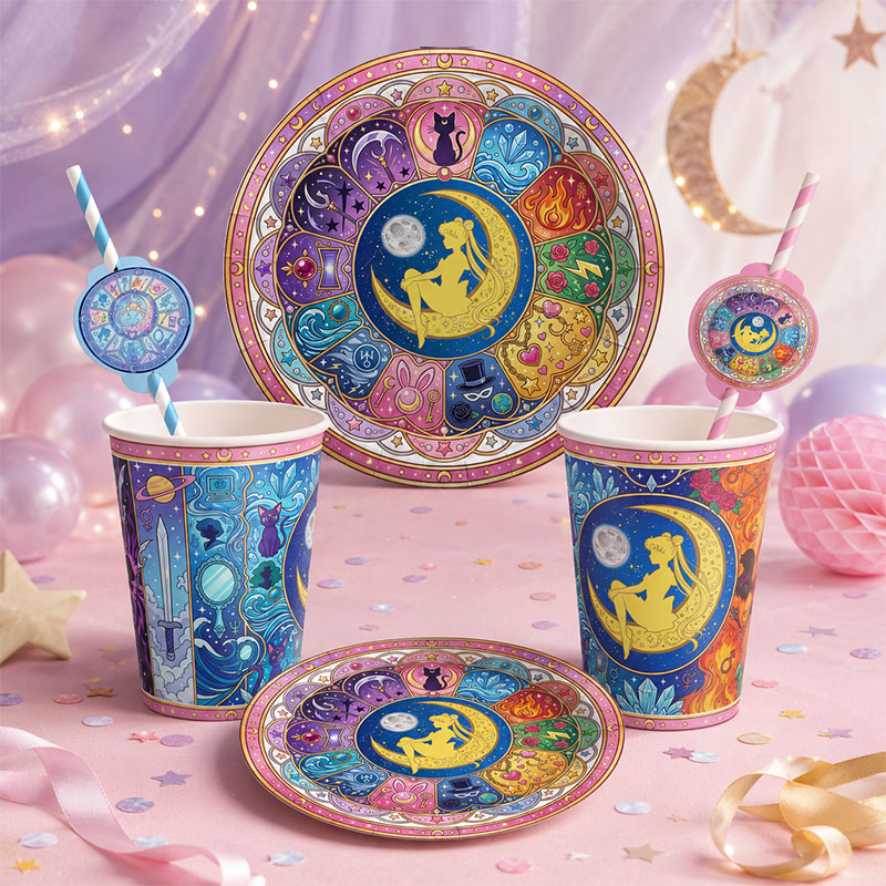 Sailor Moon Tableware Set Birt - огляд і ціна Embroidery Bali