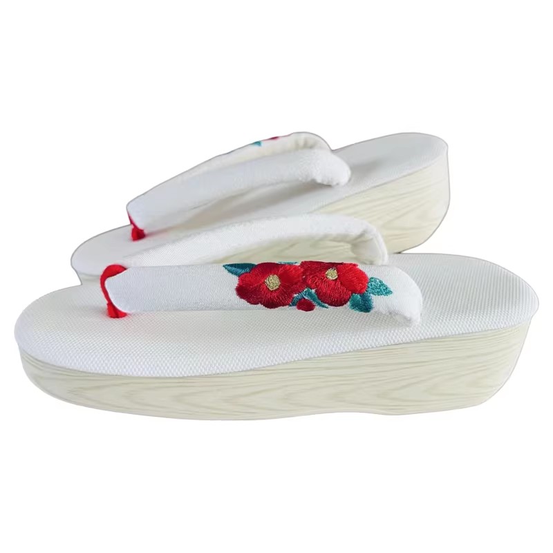 Women's Japanese Kimono Shoes  - огляд і ціна Embroidery Cloth
