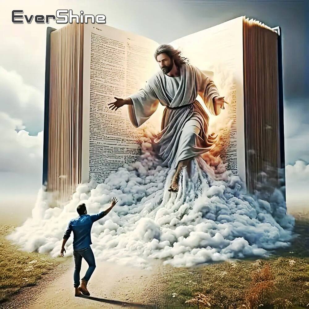 Evershine Full Square Diamond  - огляд і ціна Embroidery Jesus