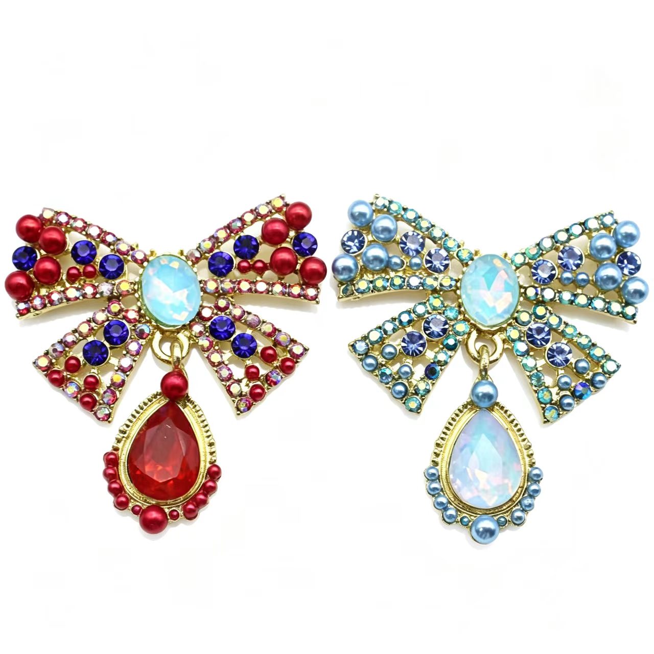 Gold Alloy Bow Crystal Rhinest - огляд і ціна Embroidery Simple