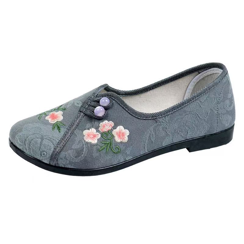 Chinese Style Women Flat sole  - огляд і ціна Embroidery Cloth