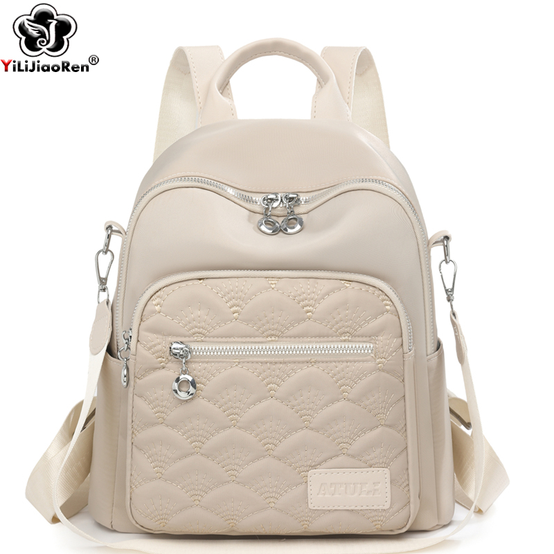 Fashion Daypack Women Shoulder - огляд і ціна Embroidery Simple