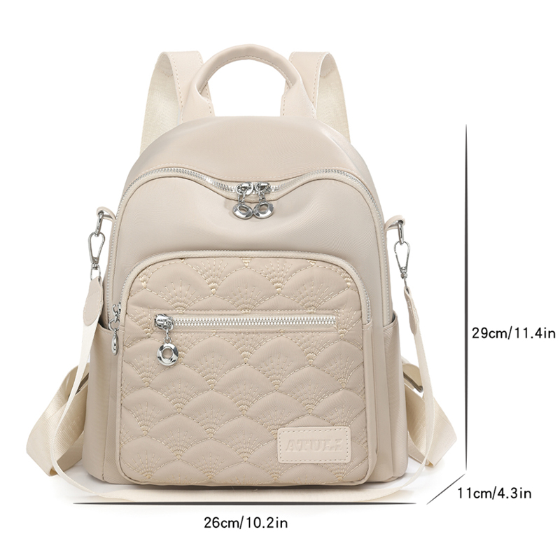 Fashion Daypack Women Shoulder - огляд і ціна Embroidery Simple