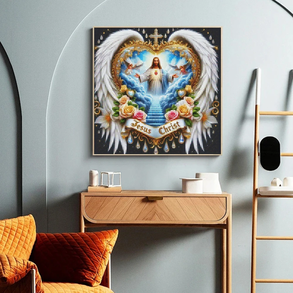 5D DIY Diamond Painting Portra - огляд і ціна Embroidery Jesus