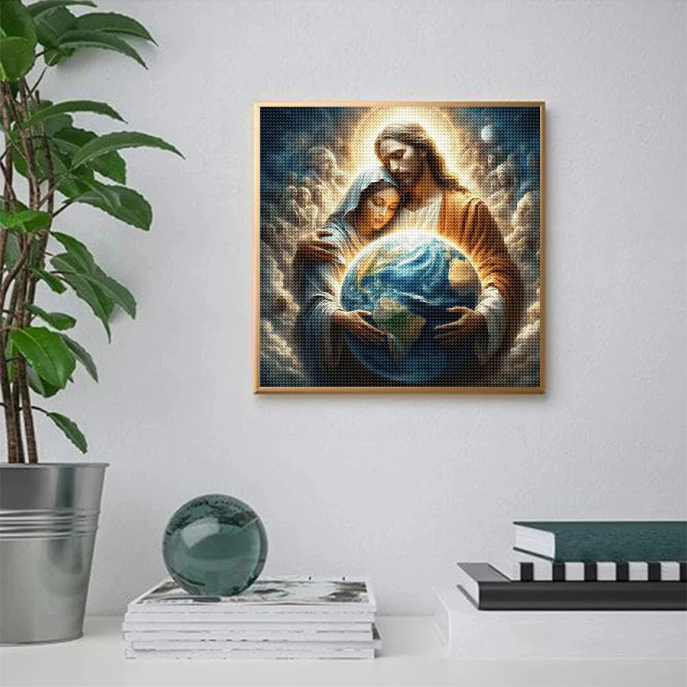 5D DIY Diamond Painting Portra - огляд і ціна Embroidery Jesus