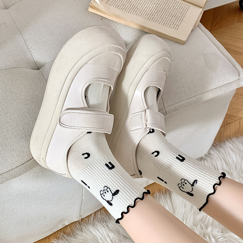 Women Socks Cotton Cute Rabbit - огляд і ціна Embroidery On Socks