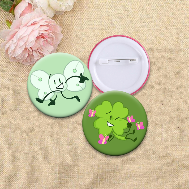 Round Creative Pins BFDI Memes - огляд і ціна Embroidery Bali