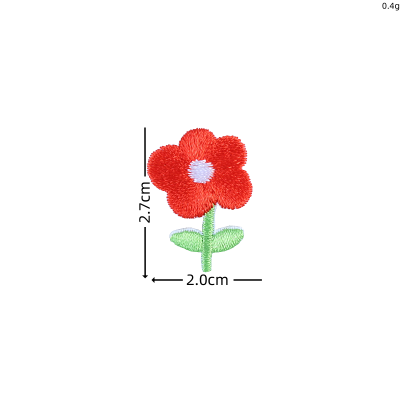 10pcs Cartoon Flower Patches M - огляд і ціна Embroidery On Socks
