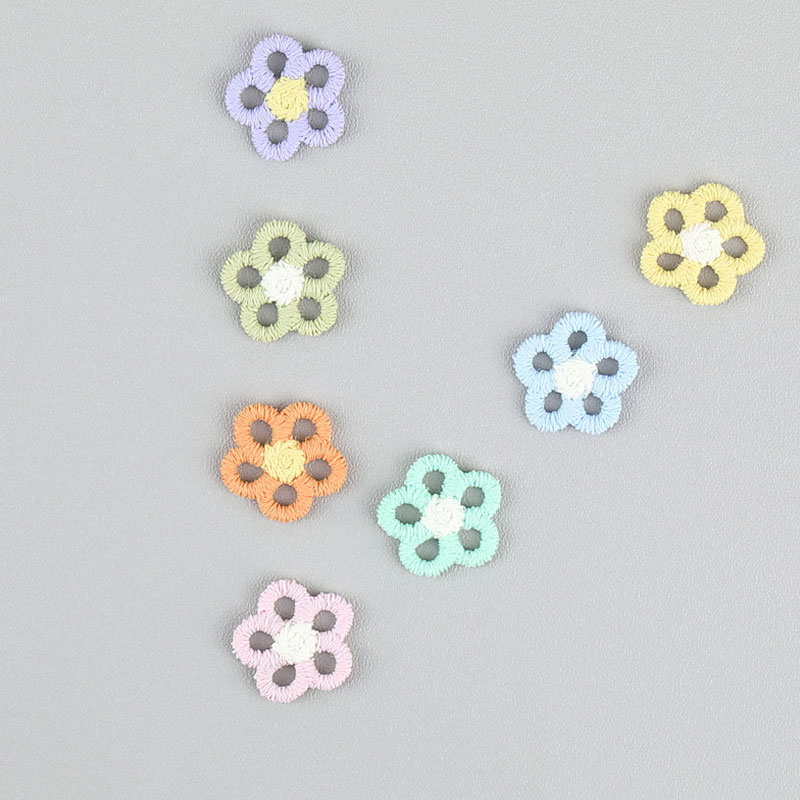 30Pcs 1.5cm Plum Blossom Embro - огляд і ціна Embroidery On Socks