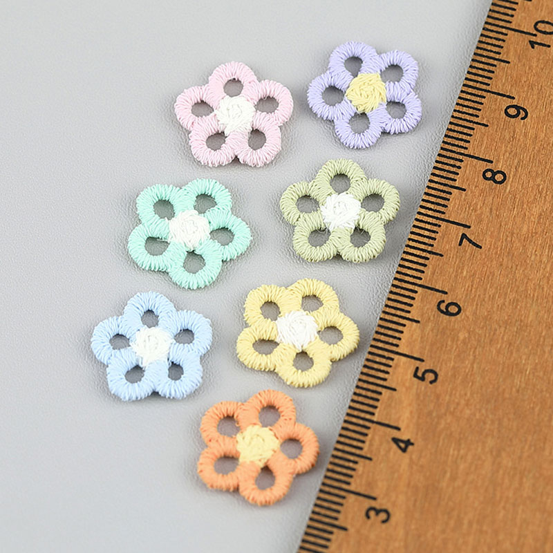 30Pcs 1.5cm Plum Blossom Embro - огляд і ціна Embroidery On Socks