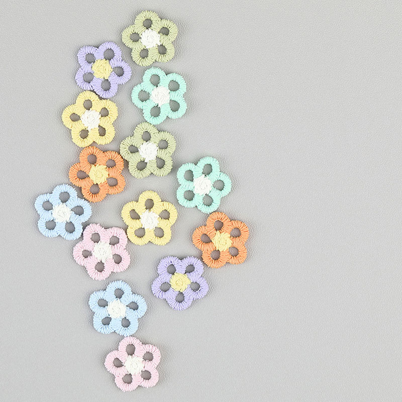 30Pcs 1.5cm Plum Blossom Embro - огляд і ціна Embroidery On Socks
