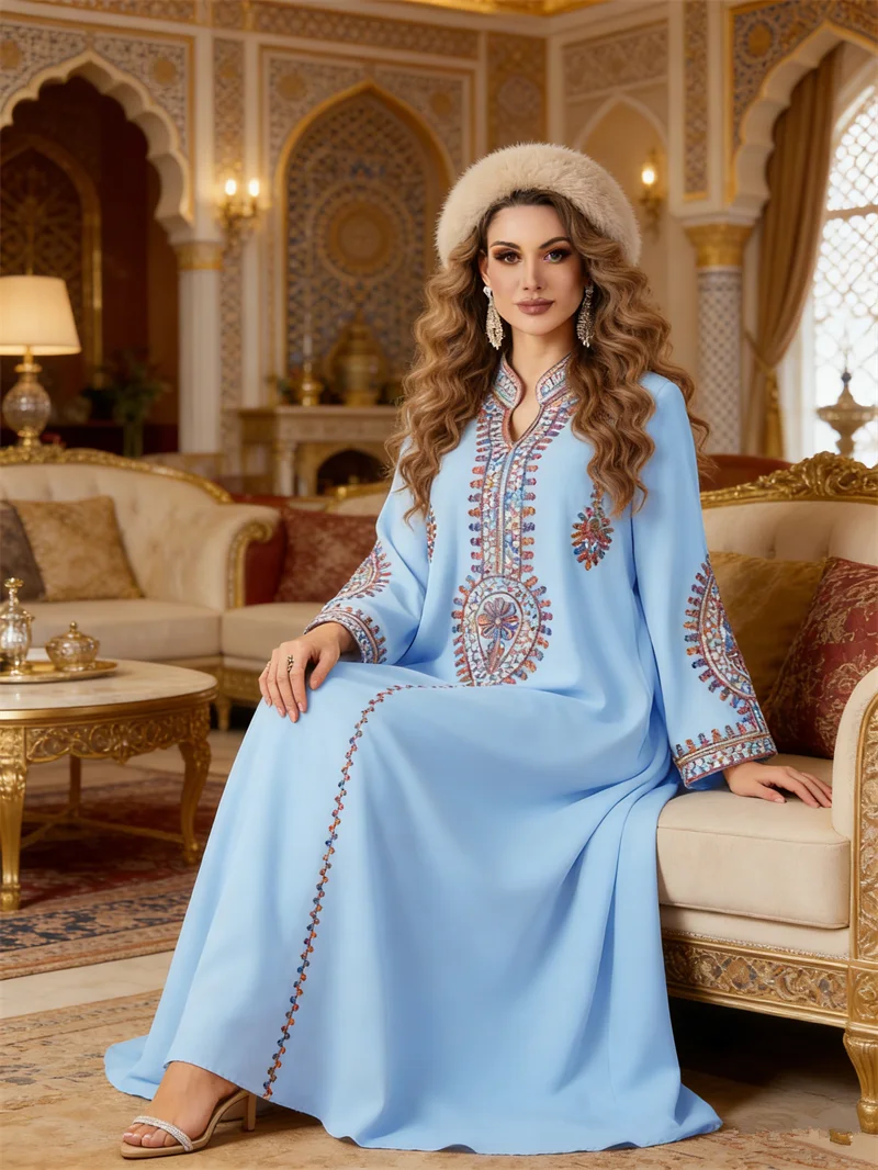 Eid Embroidery Party Dress Wom - огляд і ціна Embroidery Kebaya