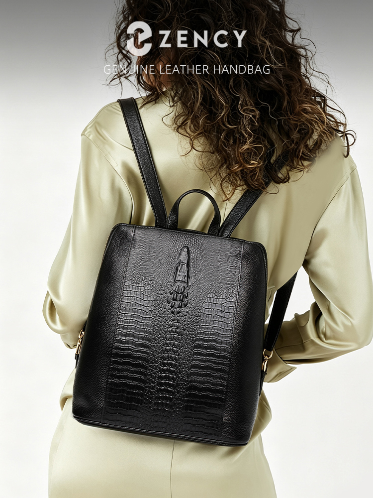 Zency Women's Crocodile Leathe - огляд і ціна Embroidery On Leather