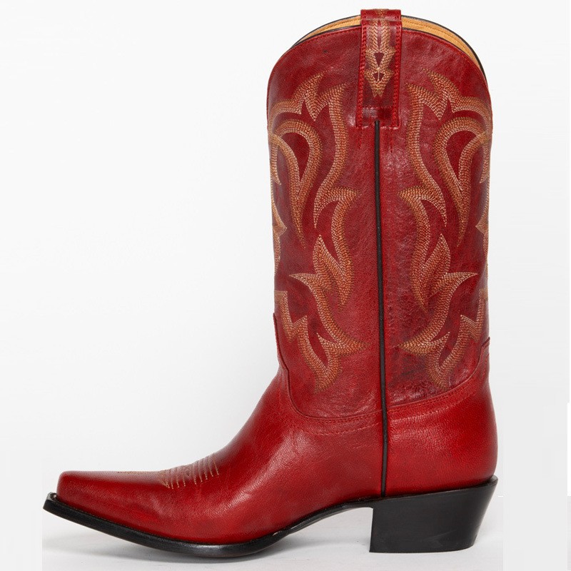 New Embroidered Women's Boots  - огляд і ціна Embroidery On Leather