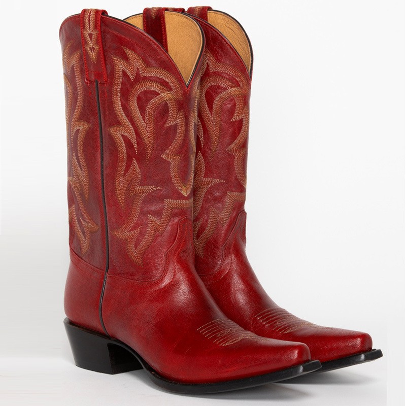 New Embroidered Women's Boots  - огляд і ціна Embroidery On Leather
